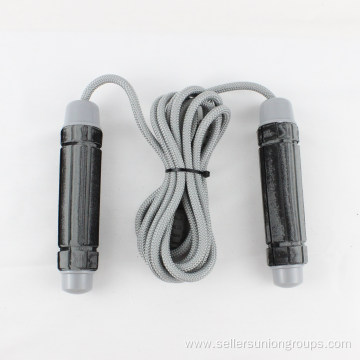 Double Color Weighted Cotton Rope Skipping